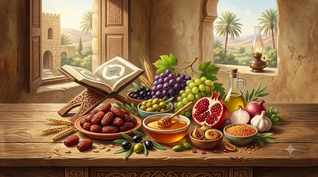 10 Foods Mentioned in the Quran and Their Benefits