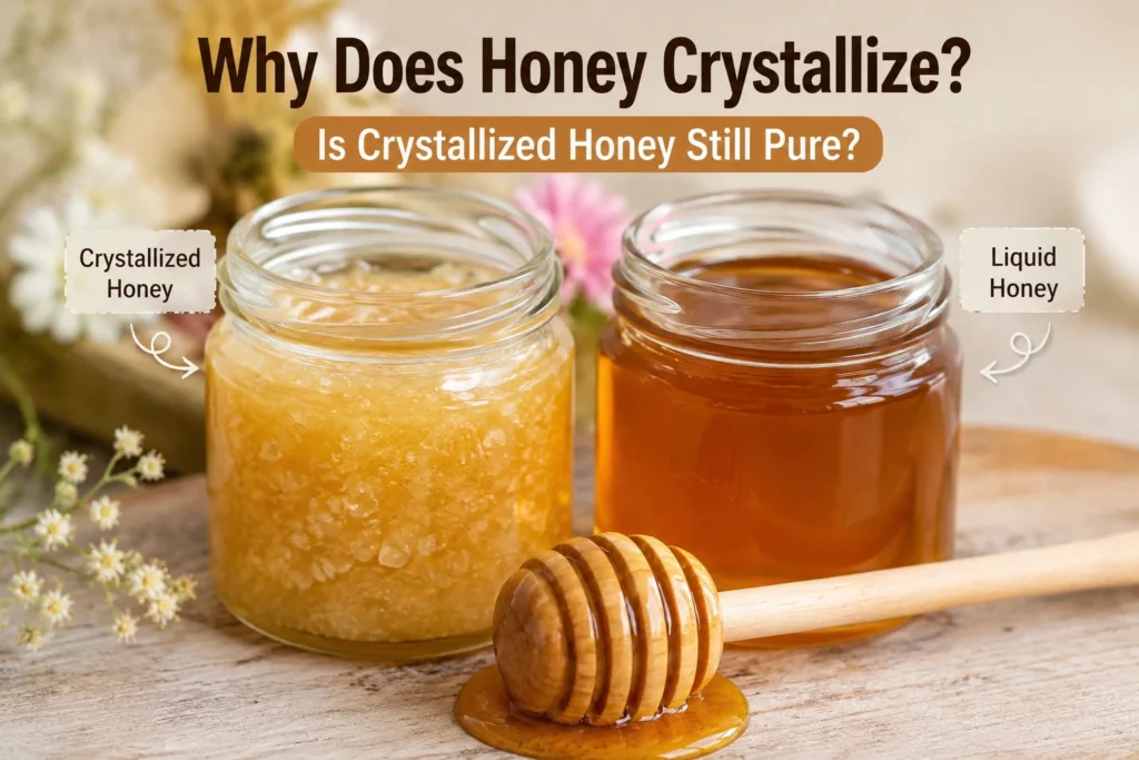 Why Does Honey Crystallize? Is Crystallized Honey Still Pure?